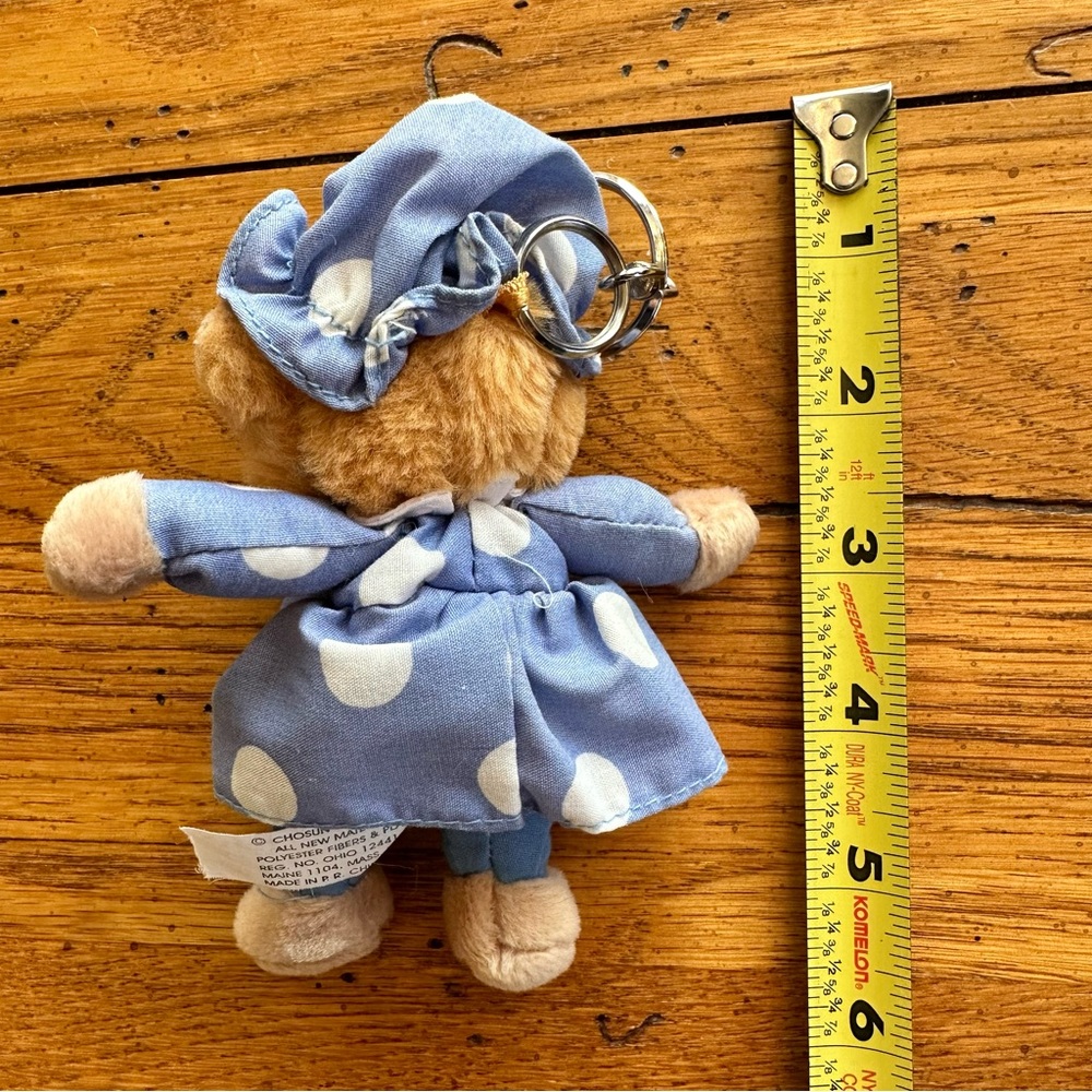 Berenstain Bears Mama Bear Vintage Plush Keychain Rare - Picture 2 of 4